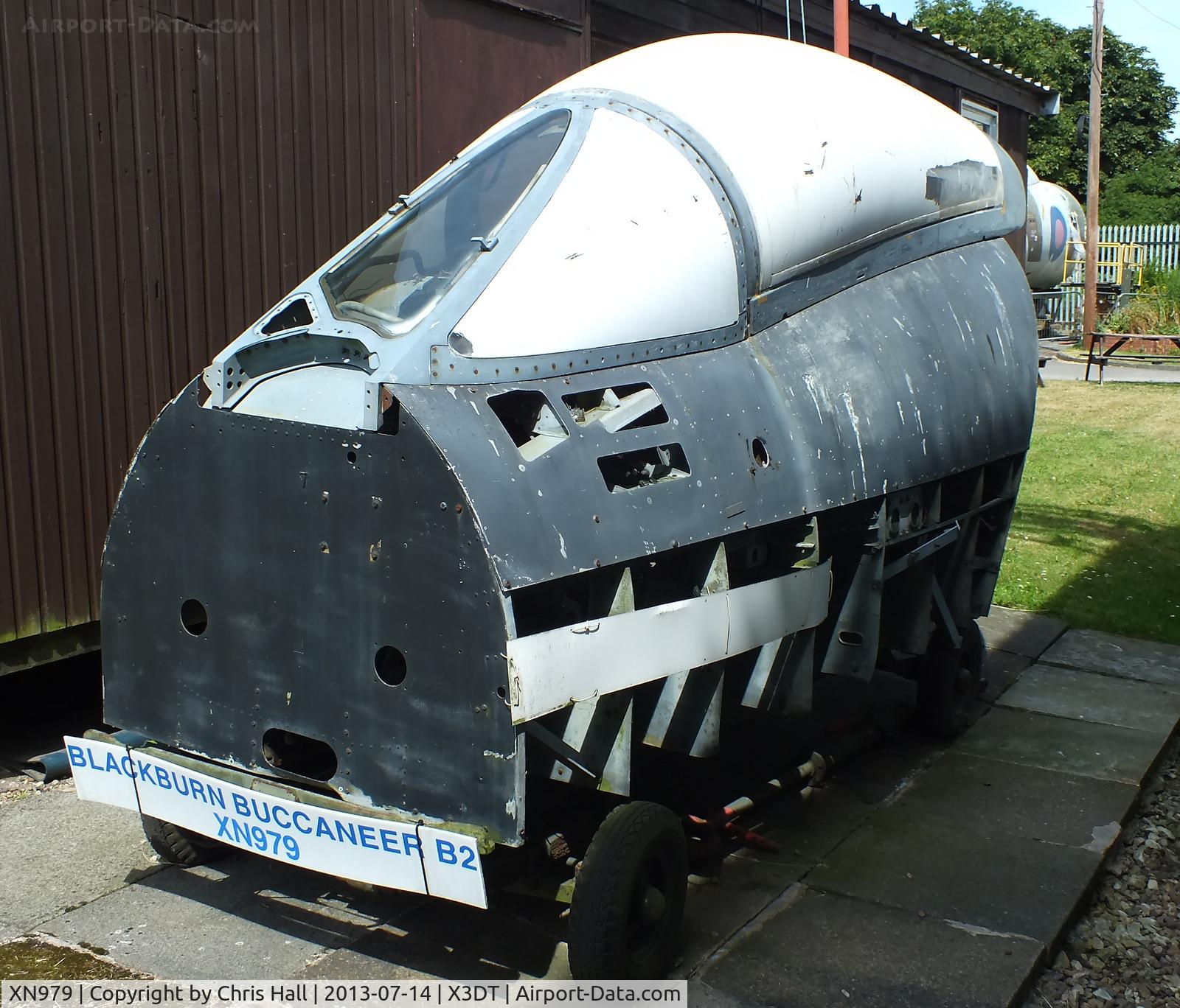 XN979, 1964 Blackburn Buccaneer S.2 C/N B3-06-63, preserved at the South Yorkshire Aircraft Museum, AeroVenture, Doncaster