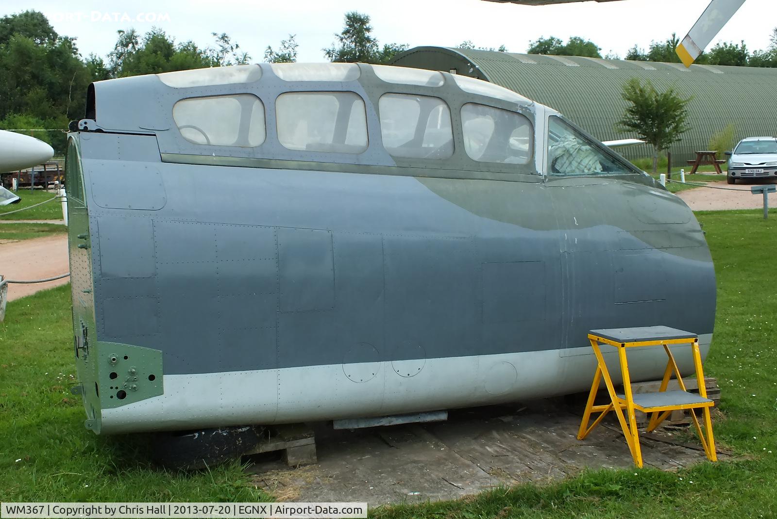 WM367, 1953 Gloster NF.13 C/N Not found WM367, Preserved at the East Midlands Aeropark