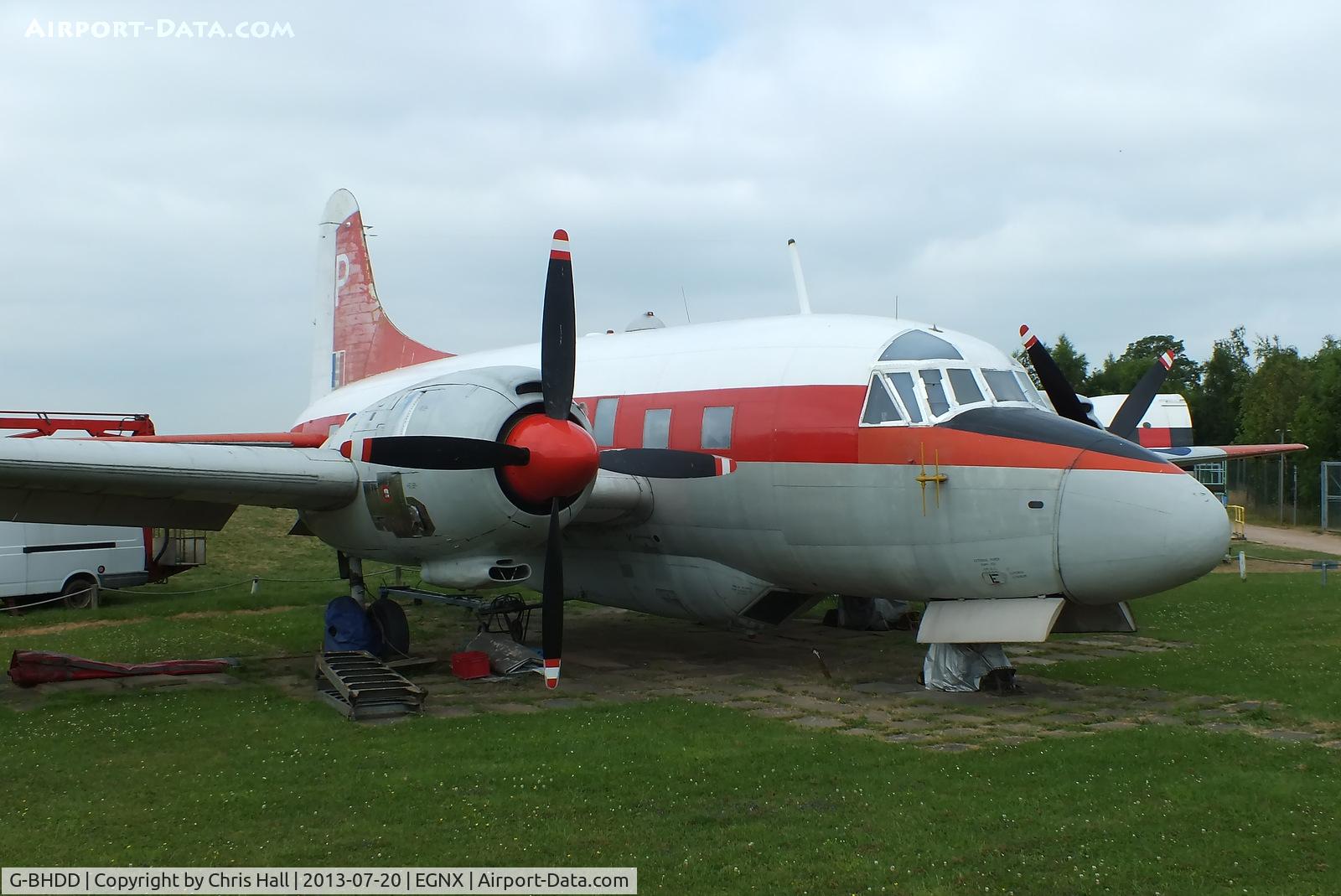 G-BHDD, 1953 Vickers Varsity T.1 C/N Not found WL626/G-BHDD, Preserved at the East Midlands Aeropark