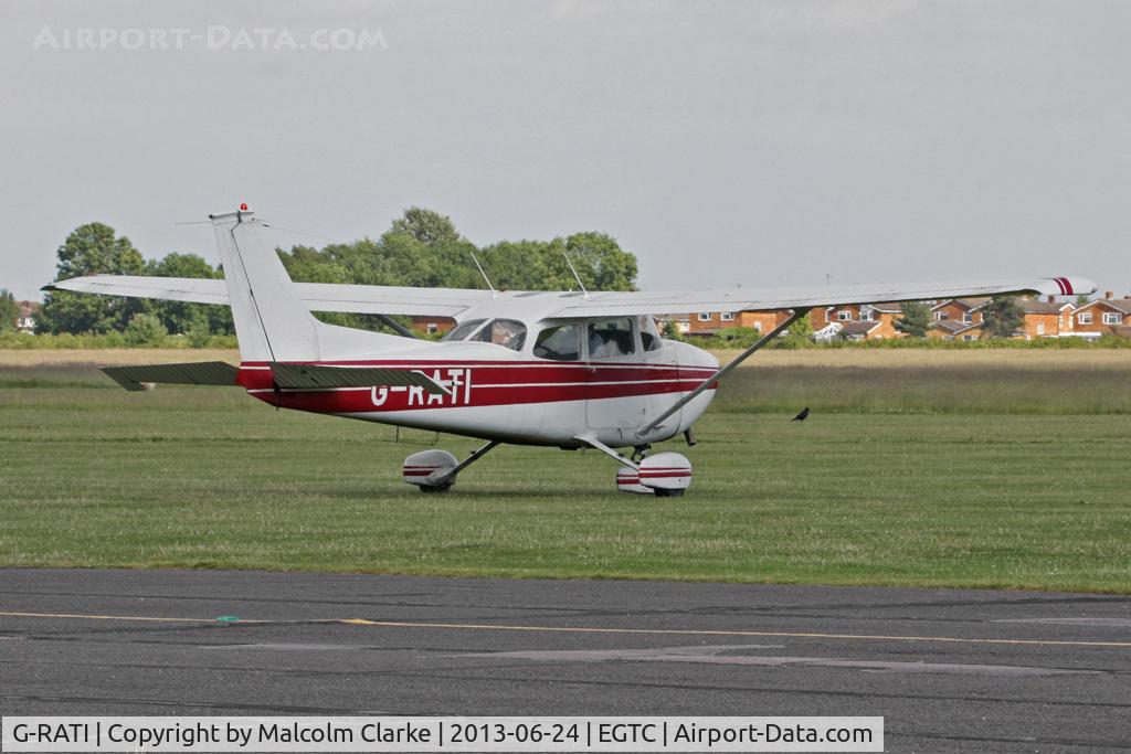 G-RATI, 1975 Reims Cessna F172M ll C/N 1311, Reims 172M Skyhawk, Cranfield Airport, June 2013.