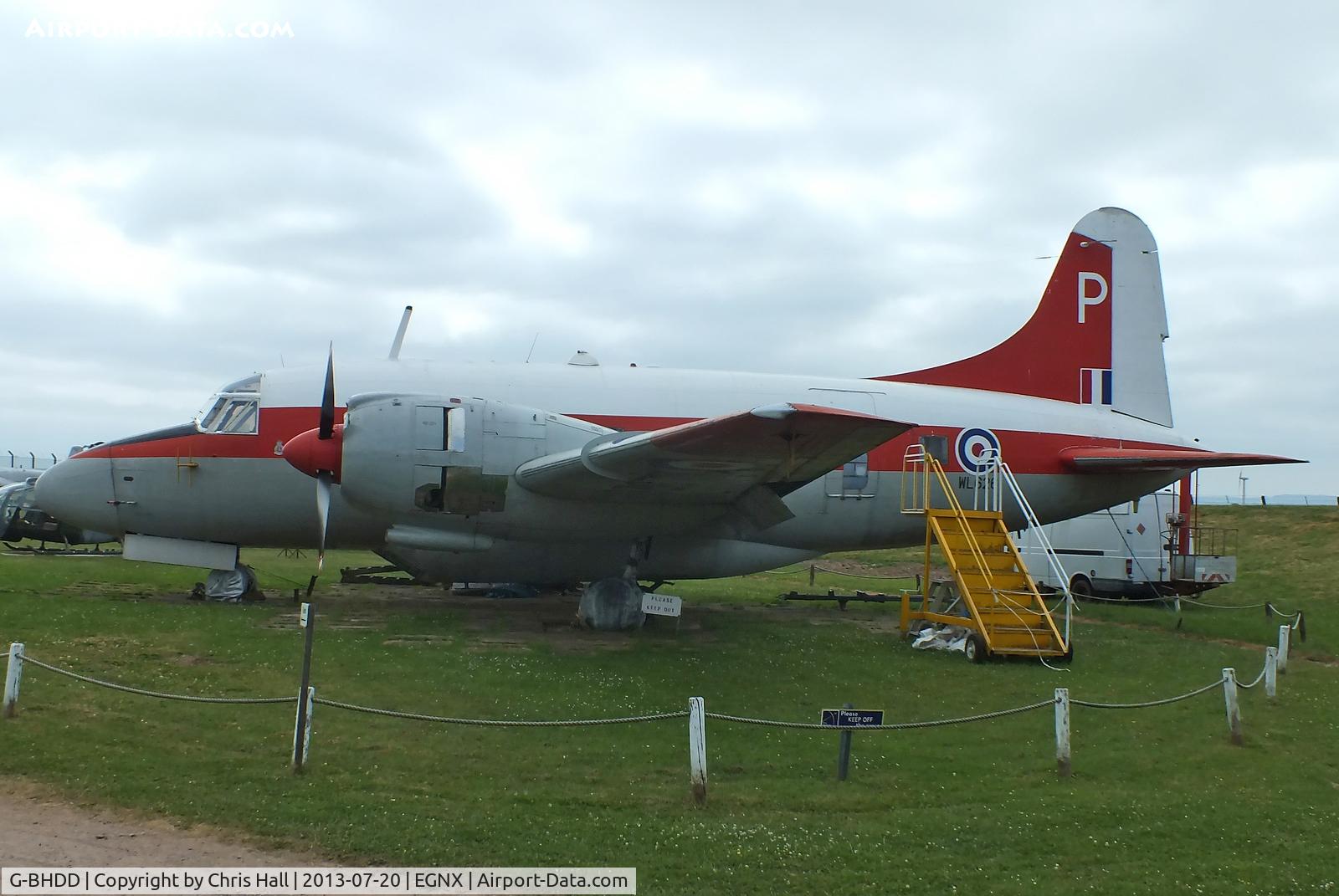 G-BHDD, 1953 Vickers Varsity T.1 C/N Not found WL626/G-BHDD, Preserved at the East Midlands Aeropark