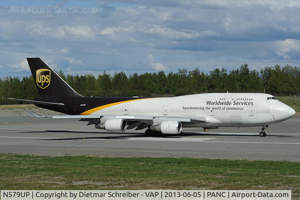 N579UP, 1994 Boeing 747-45E (M) C/N 26062, UPS Boeing 747-400