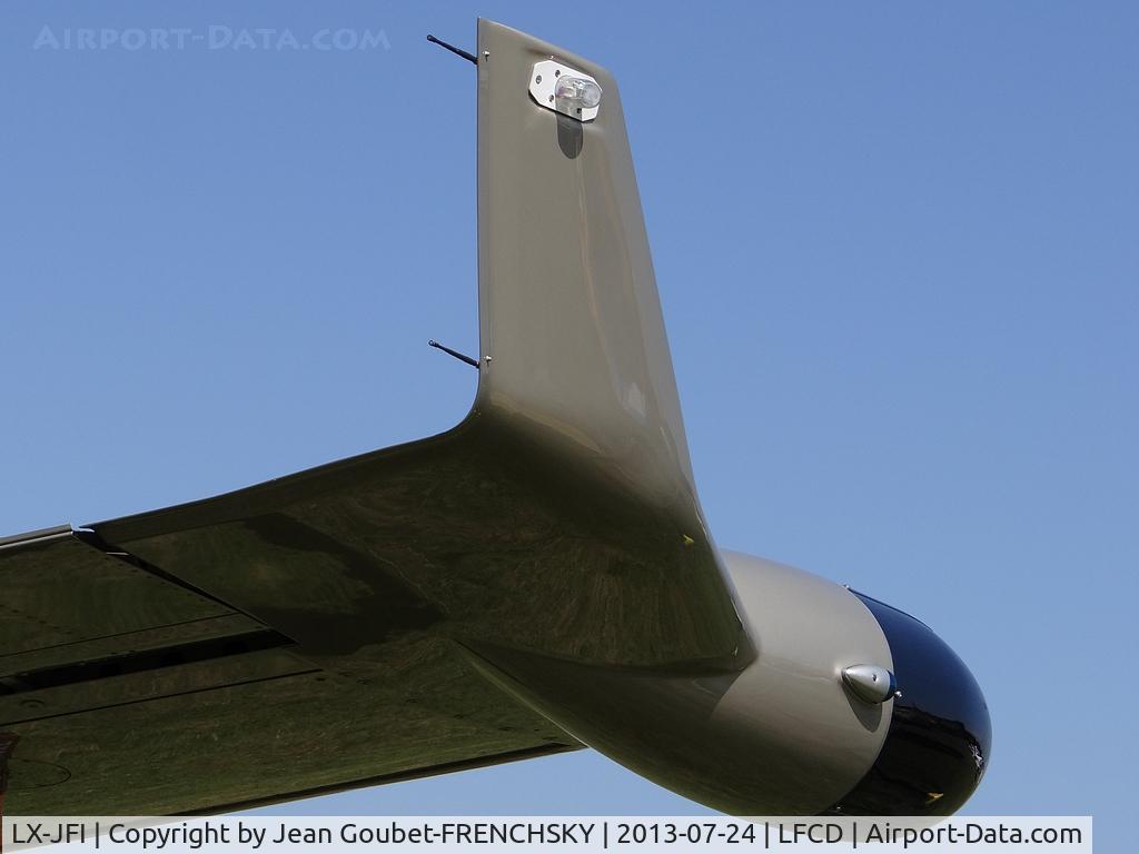LX-JFI, 2004 Pilatus PC-12/45 C/N 574, Jetfly Aviation SA but STARK Designer plane