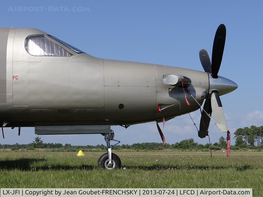 LX-JFI, 2004 Pilatus PC-12/45 C/N 574, Jetfly Aviation SA but STARK Designer plane