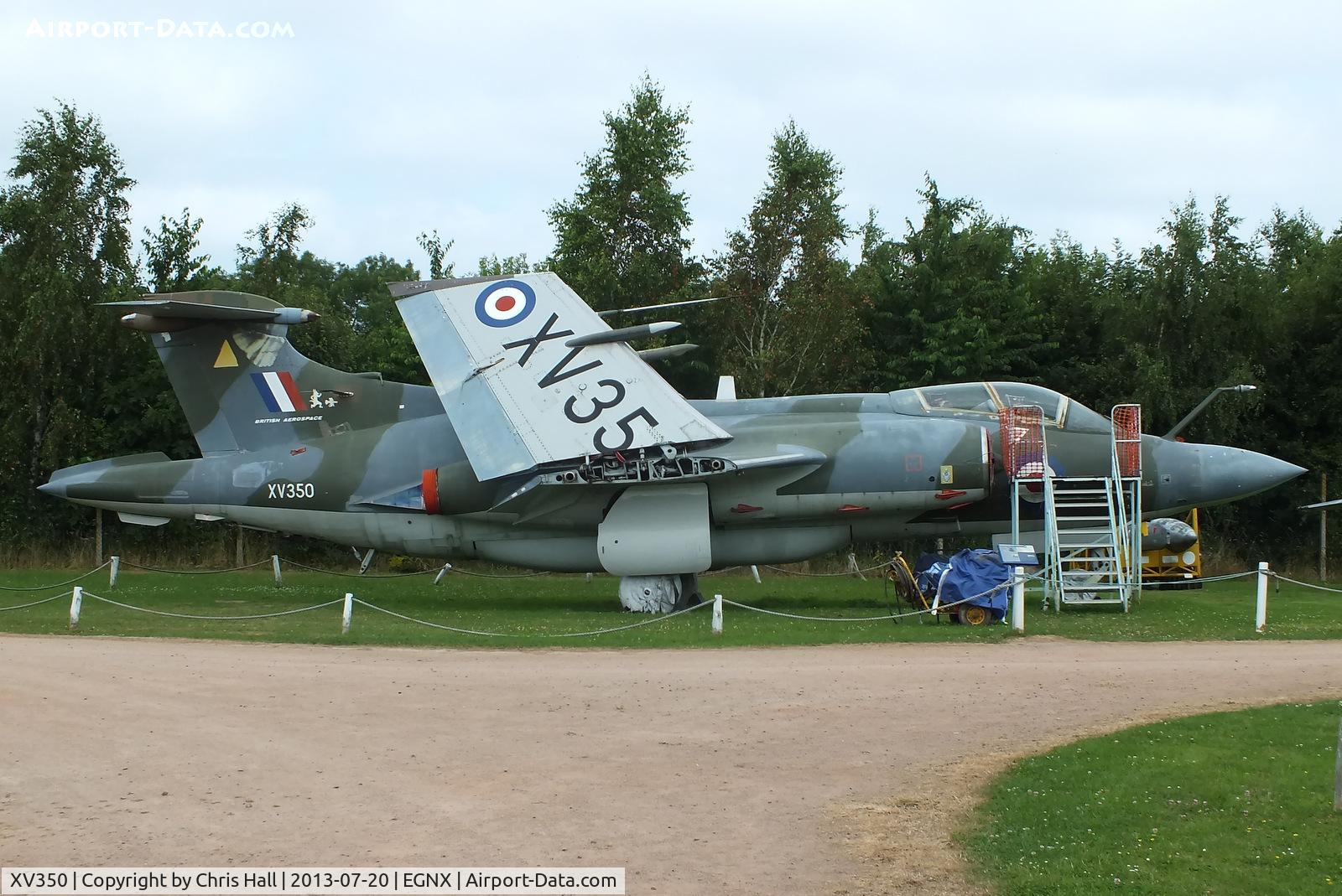 XV350, 1967 Hawker Siddeley Buccaneer S.2B C/N B3-28-66, Preserved at the East Midlands Aeropark
