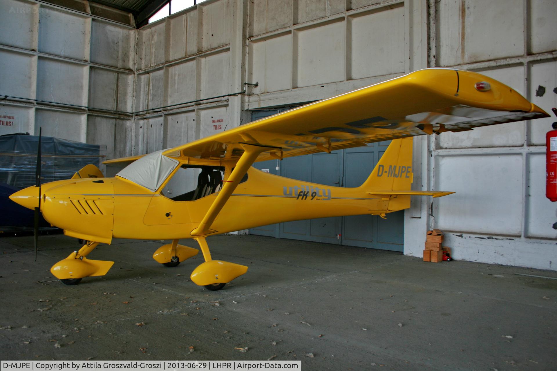 D-MJPE, 2006 B & F Technik FK-9 Mark IV C/N Not found D-MJPE, Györ-Pér Airport