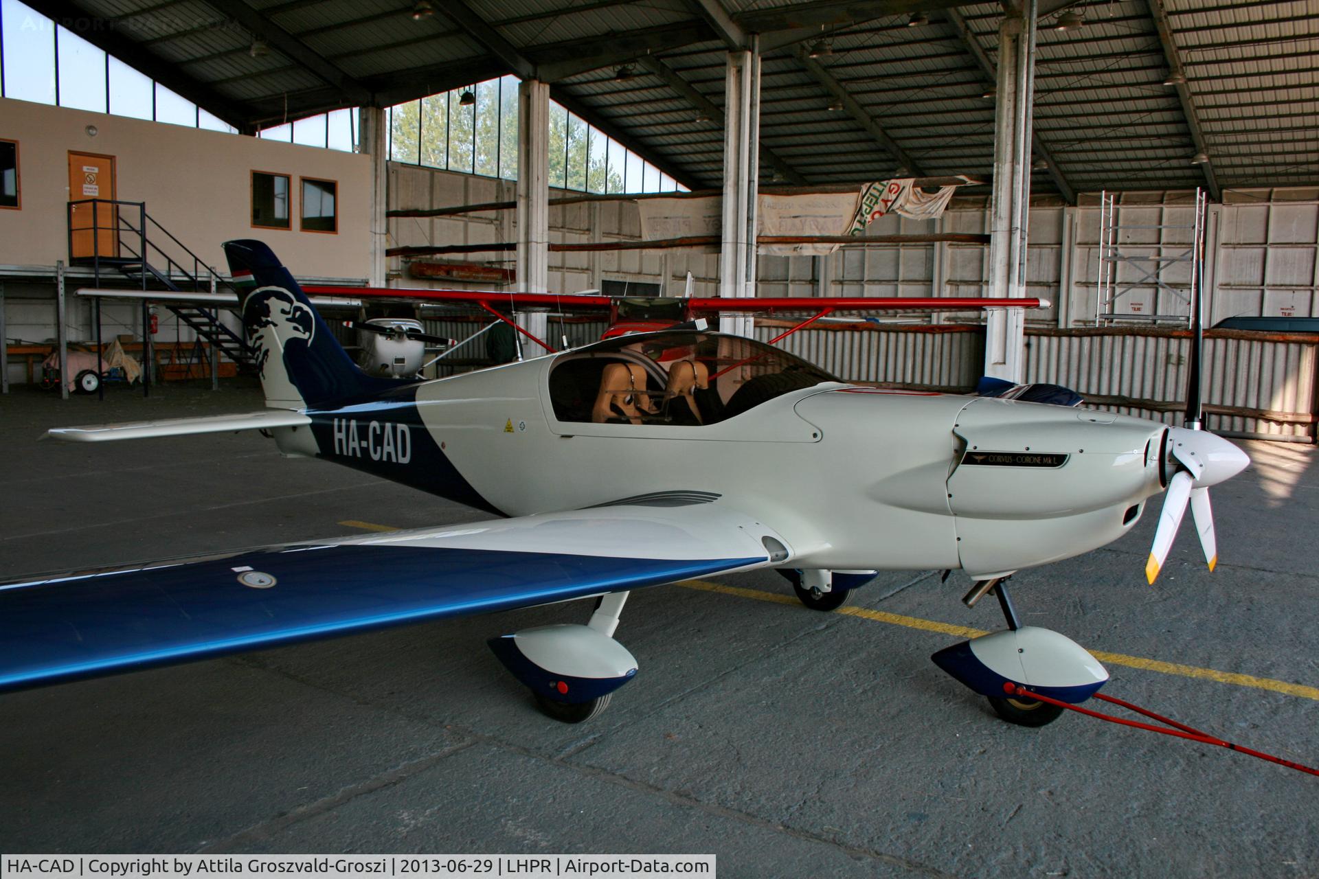 HA-CAD, 2007 Corvus Corone MK I C/N CNE01/004, Györ-Pér Airport