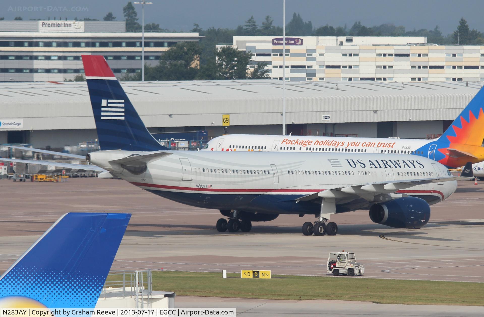 N283AY, 2009 Airbus A330-243 C/N 1076, Just arrived.