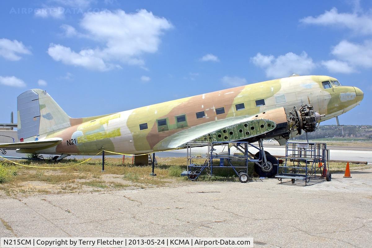 N215CM, 1944 Douglas C-47B Skytrain C/N 26792, At Camarillo Airport , California