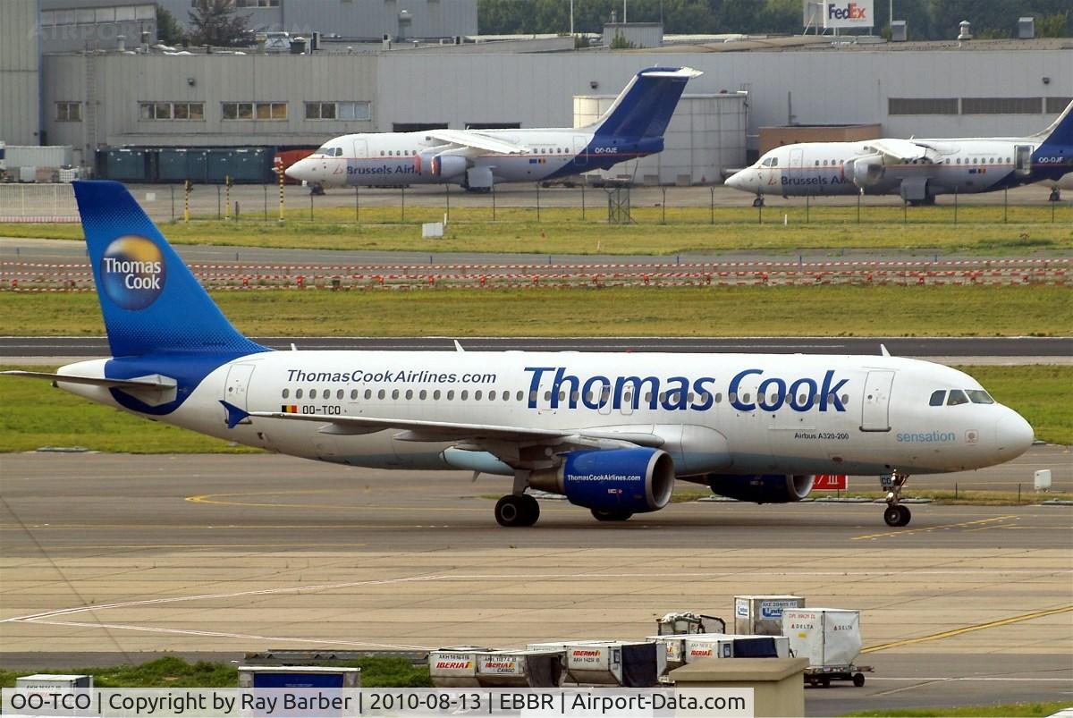 OO-TCO, 2000 Airbus A320-214 C/N 1306, Airbus A320-214 [1306] (Thomas Cook Airlines) Brussels~OO 13/08/2010