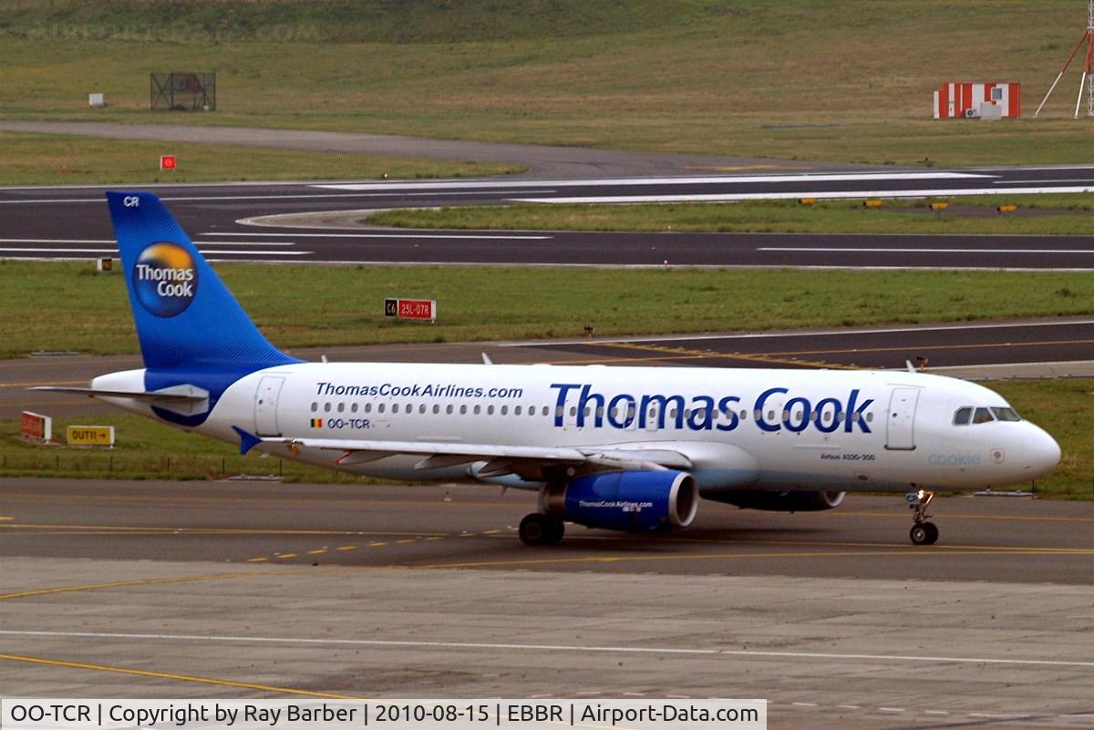 OO-TCR, 1993 Airbus A320-232 C/N 453, Airbus A320-232 [0453] (Thomas Cook Airlines) Brussels~OO 15/08/2010