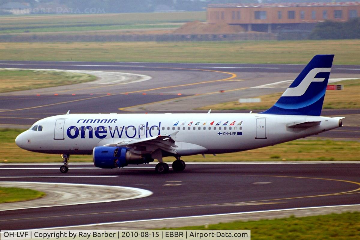 OH-LVF, 2002 Airbus A319-112 C/N 1808, Airbus A319-112 [1808] (Finnair) Brussels~OO 15/08/2010