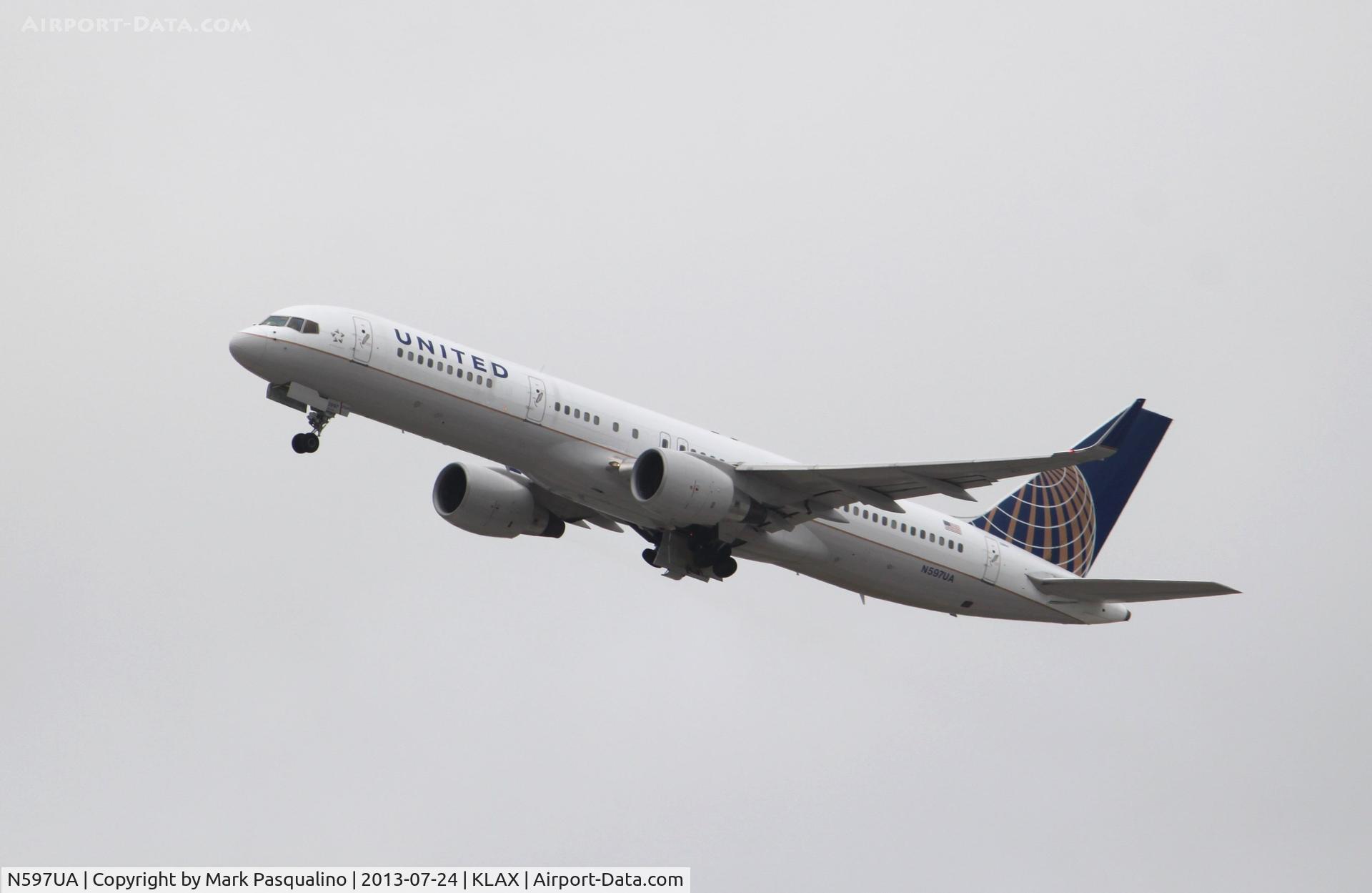 N597UA, 1998 Boeing 757-222 C/N 28750, Boeing 757-200
