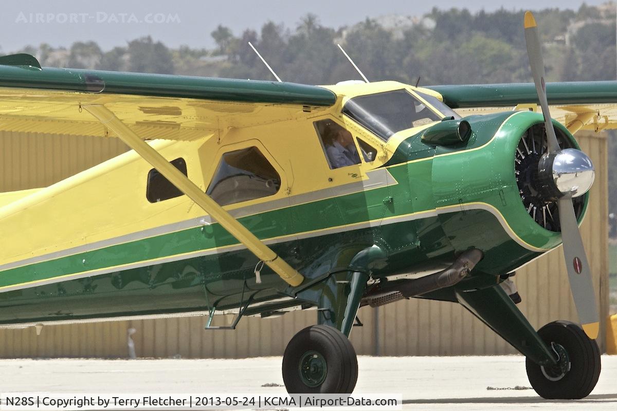 N28S, 1955 De Havilland Canada DHC-2 Beaver Mk.I (L20A) C/N 855, At Camarillo Airport , California