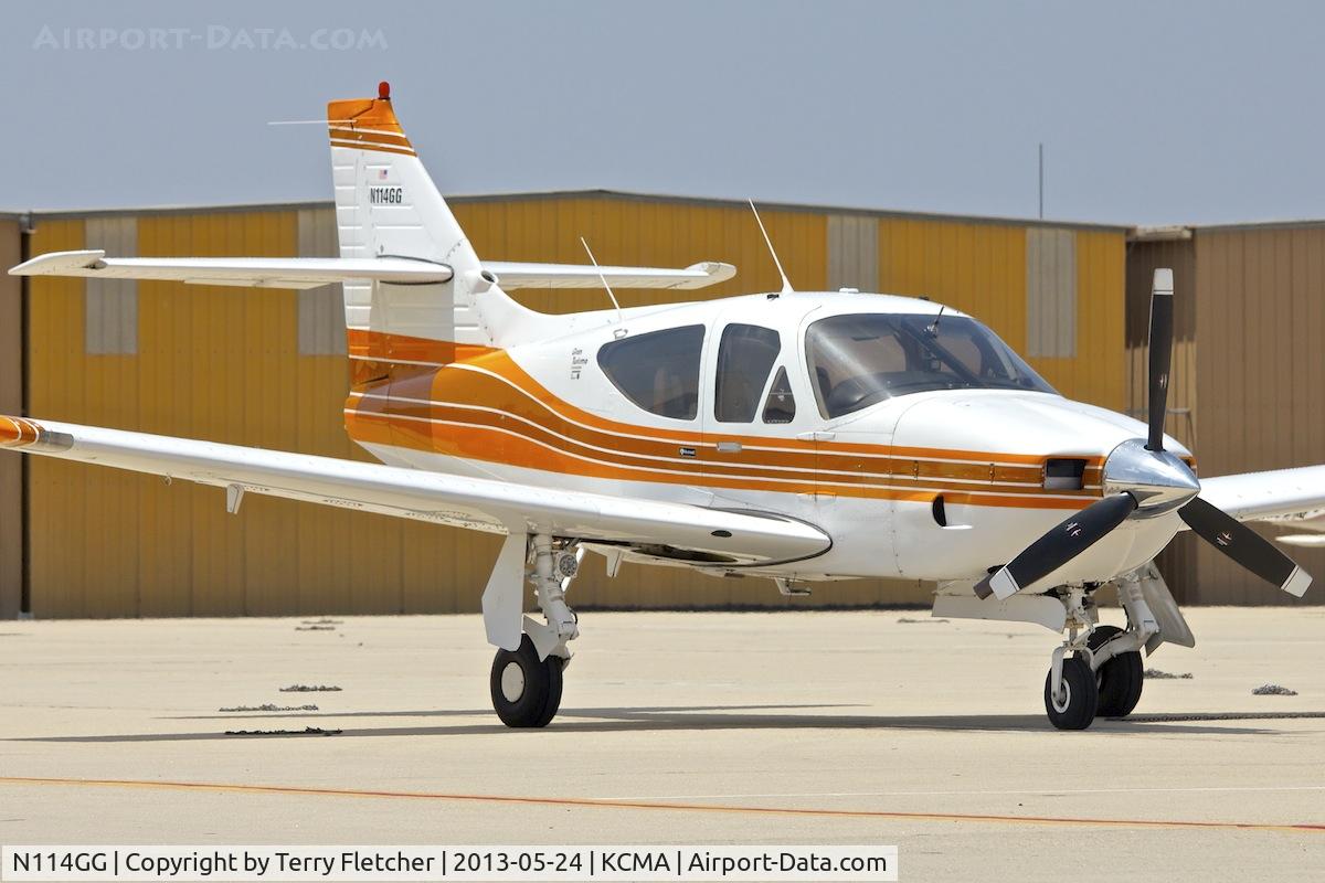 N114GG, Rockwell International 114A Commander C/N 14529, At Camarillo Airport , California
