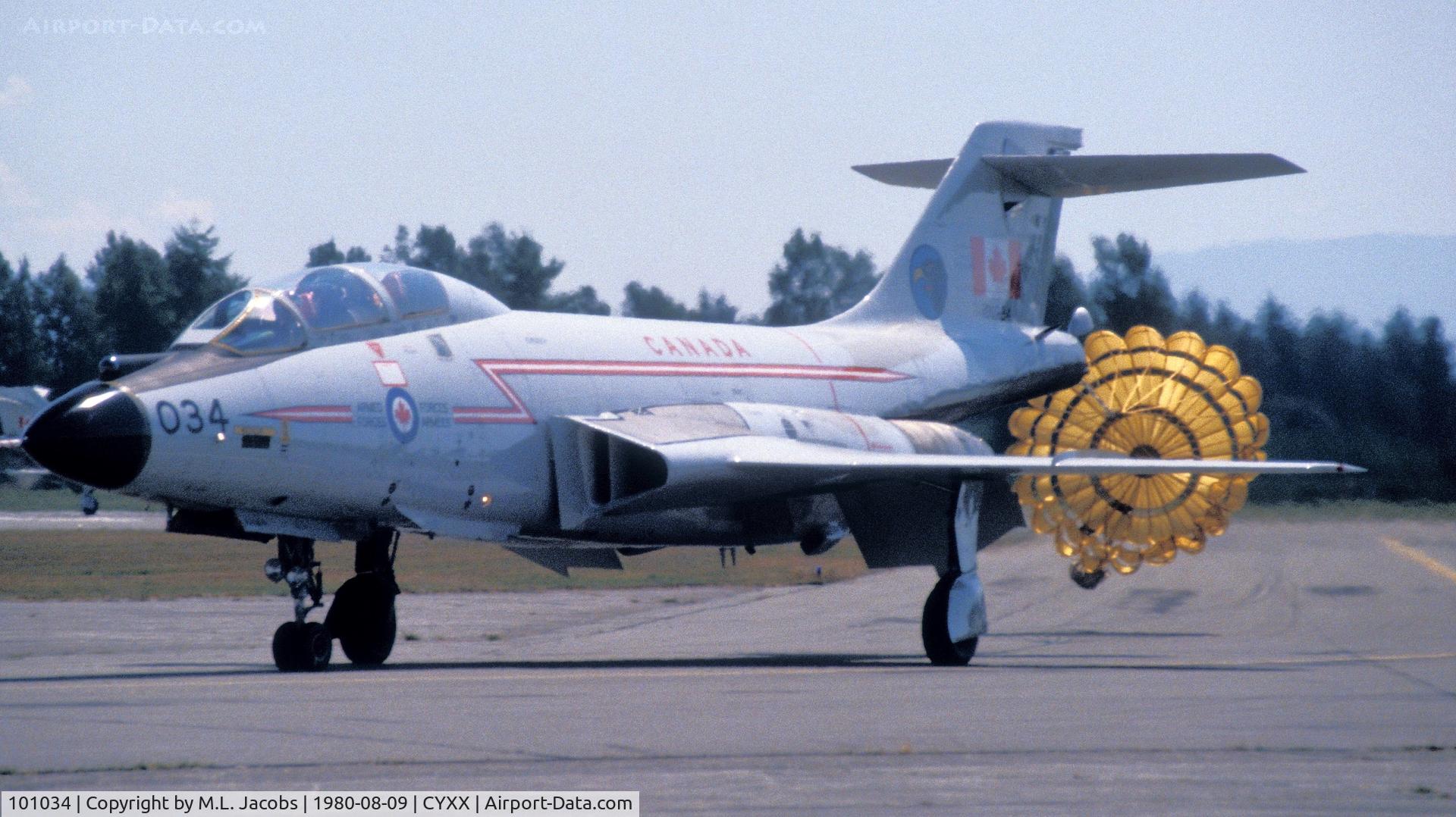 101034, 1957 McDonnell CF-101B Voodoo C/N 540, 1980 Abbotsford Air Show
