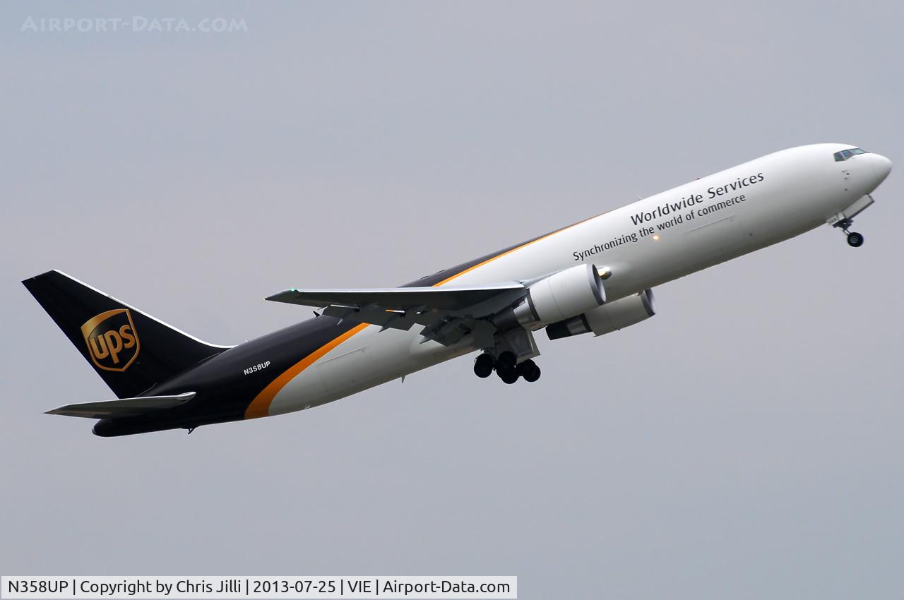 N358UP, 2013 Boeing 767-34AF/ER C/N 37864, United Parcel Service - UPS