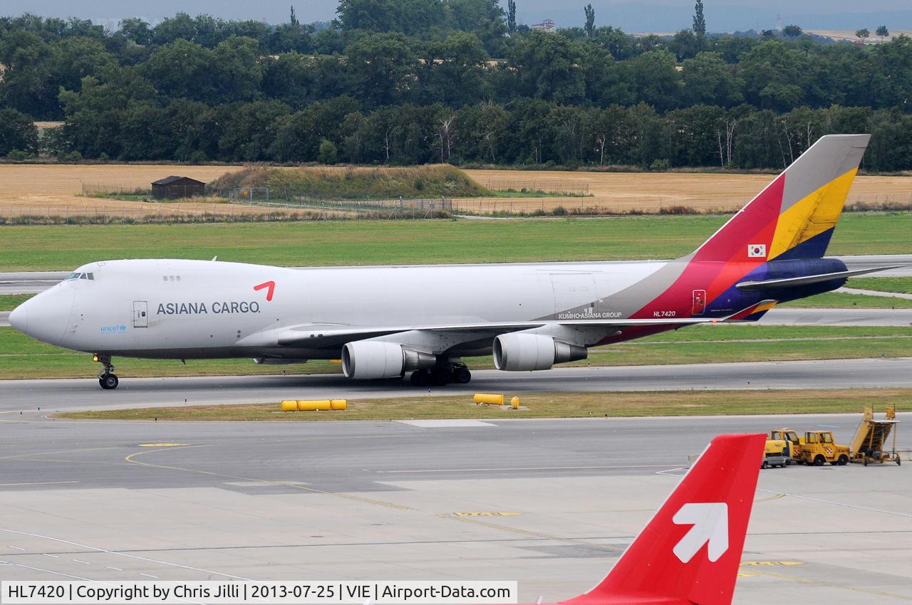 HL7420, 1995 Boeing 747-48EF (SCD) C/N 25783, Asiana Airlines Cargo