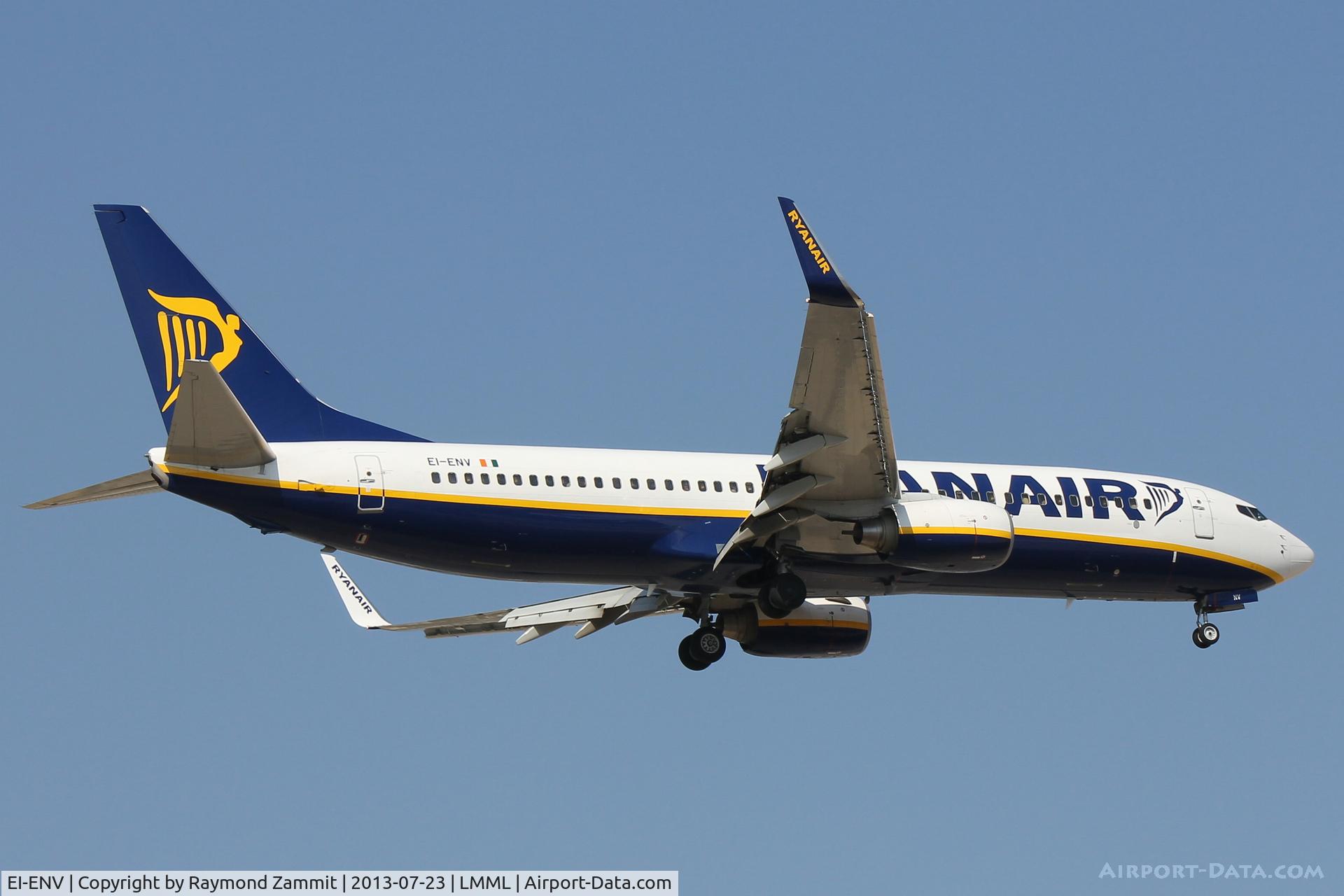 EI-ENV, 2010 Boeing 737-8AS C/N 35039, B737-800 EI-ENV Ryanair.