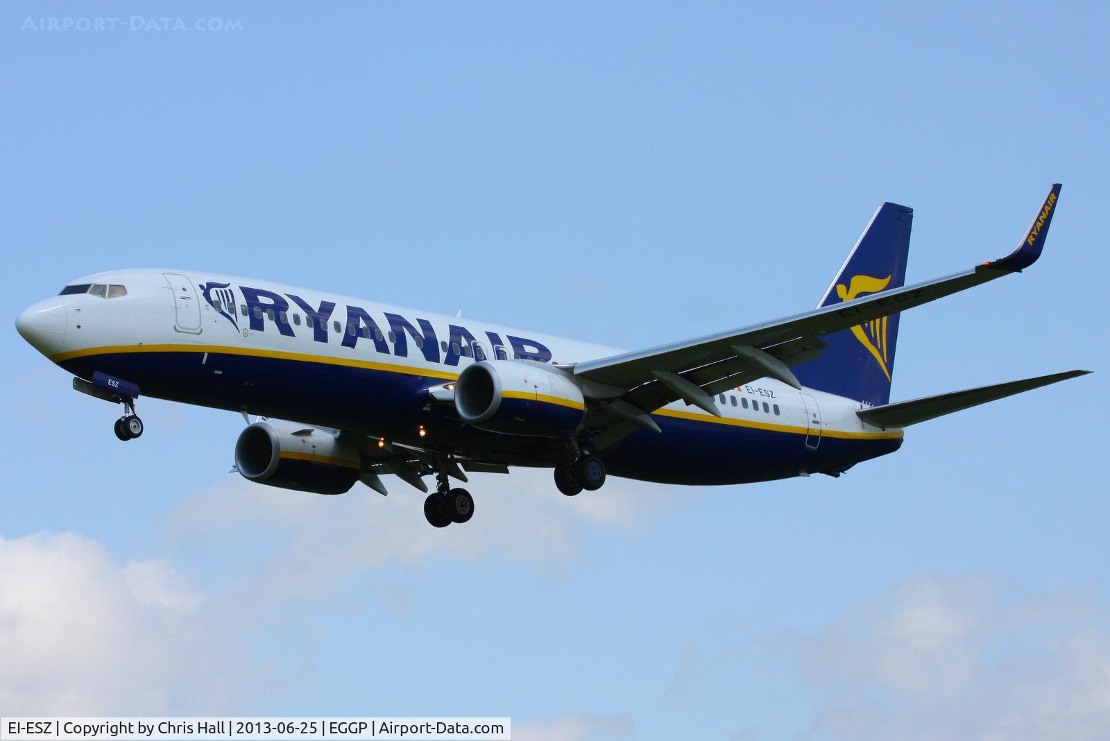 EI-ESZ, 2011 Boeing 737-8AS C/N 34996, Ryanair