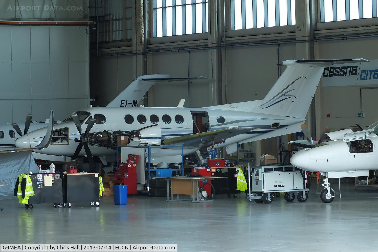 G-IMEA, 1977 Beech 200 Super King Air C/N BB-302, Cega Aviation