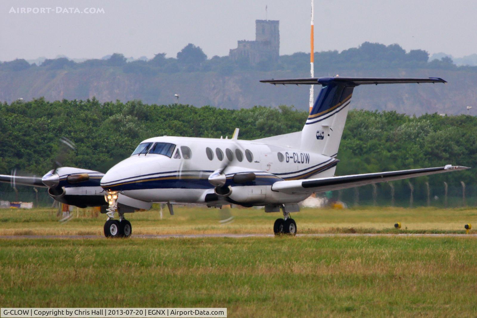 G-CLOW, 1981 Beech 200 Super King Air C/N BB-821, Clowes Estates Ltd