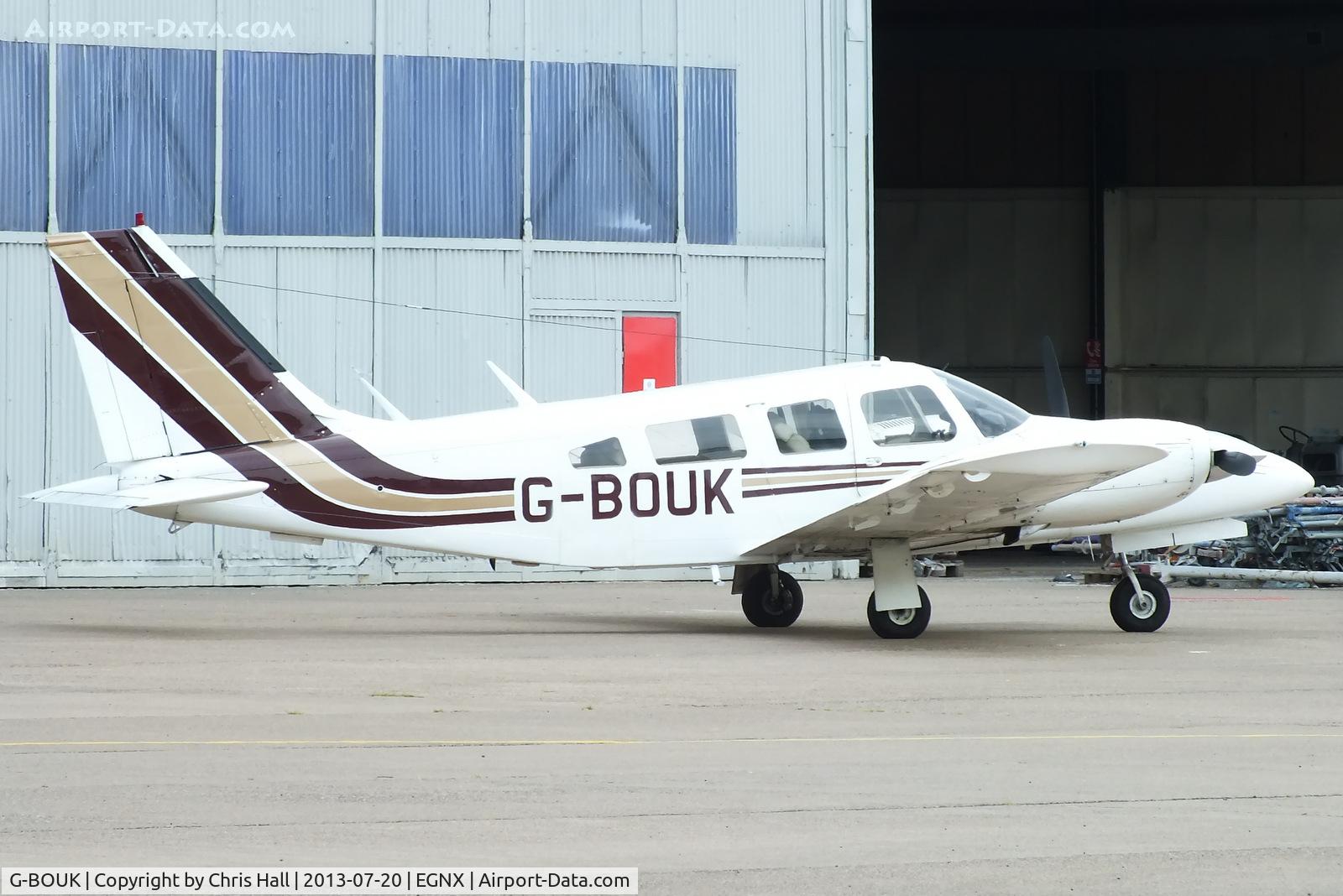 G-BOUK, 1975 Piper PA-34-200T Seneca II C/N 34-7570124, privately owned