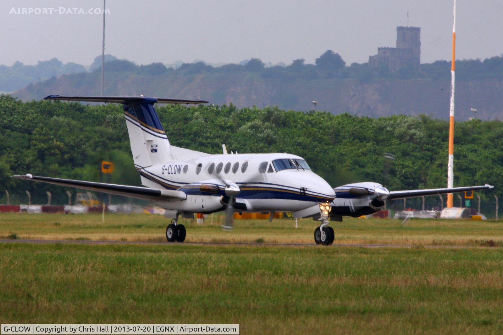 G-CLOW, 1981 Beech 200 Super King Air C/N BB-821, Clowes Estates Ltd