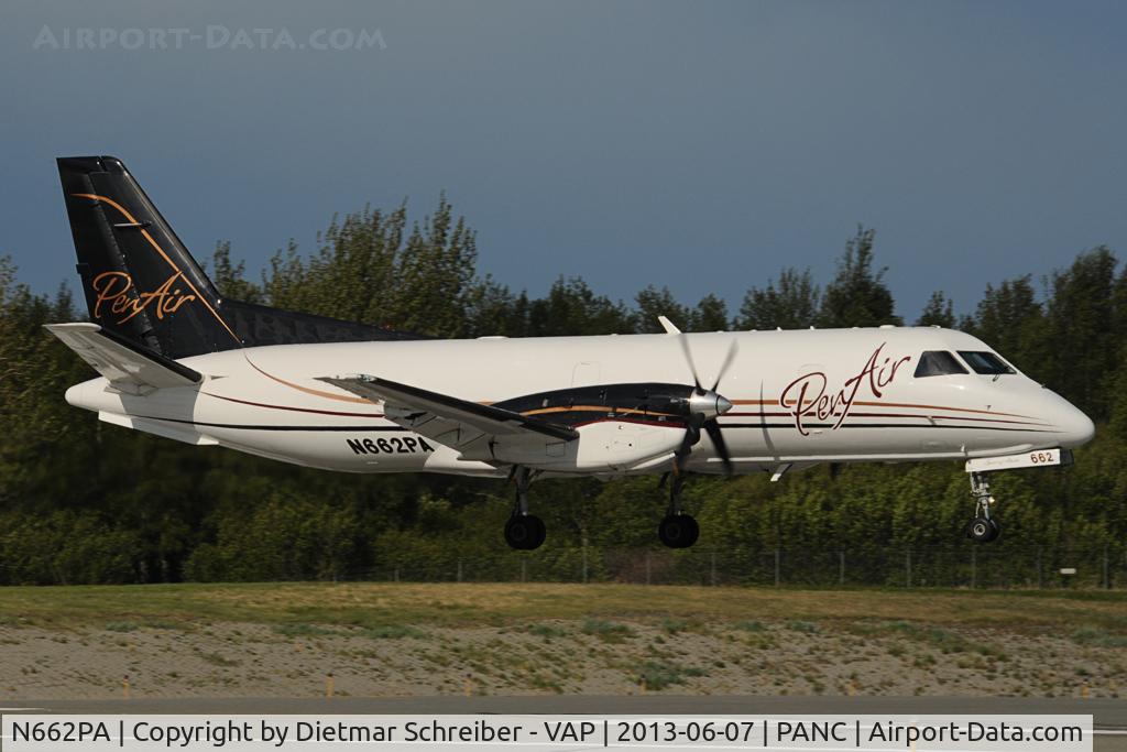 N662PA, 1988 Saab 340A C/N 340A-109, Penair Saab 340
