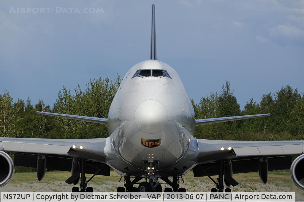 N572UP, 2007 Boeing 747-44AF C/N 35669, UPS Boeing 747-400