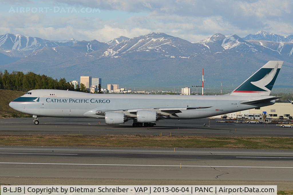B-LJB, 2011 Boeing 747-867F/SCD C/N 39239, Cathay Pacific Boeing 747-8