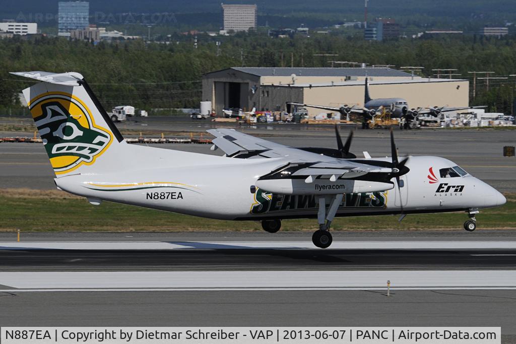 N887EA, 1993 De Havilland Canada DHC-8-106 Dash 8 C/N 351, Era Alaska Dash 8-100