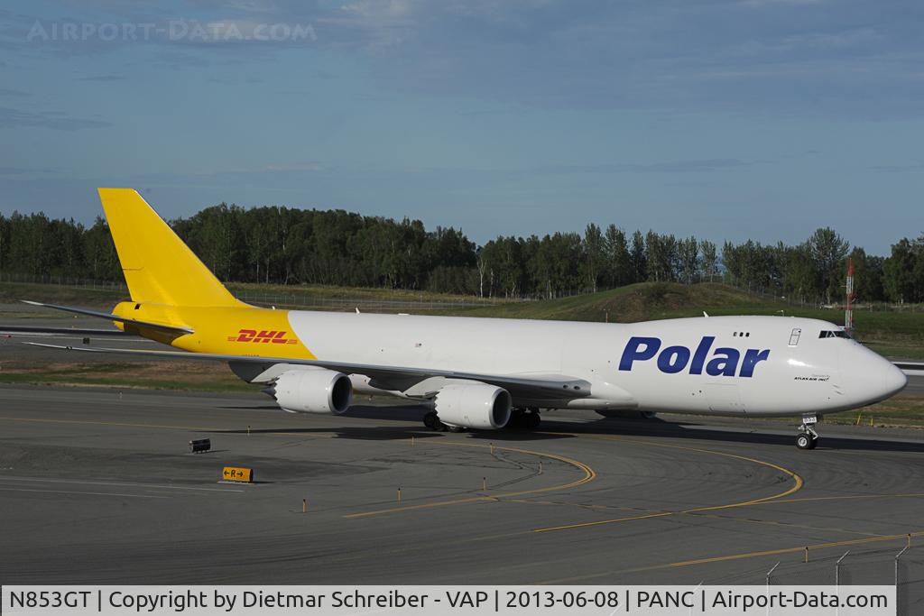 N853GT, 2012 Boeing 747-87UF C/N 37572, Polar Air Cargo Boeing 747-800