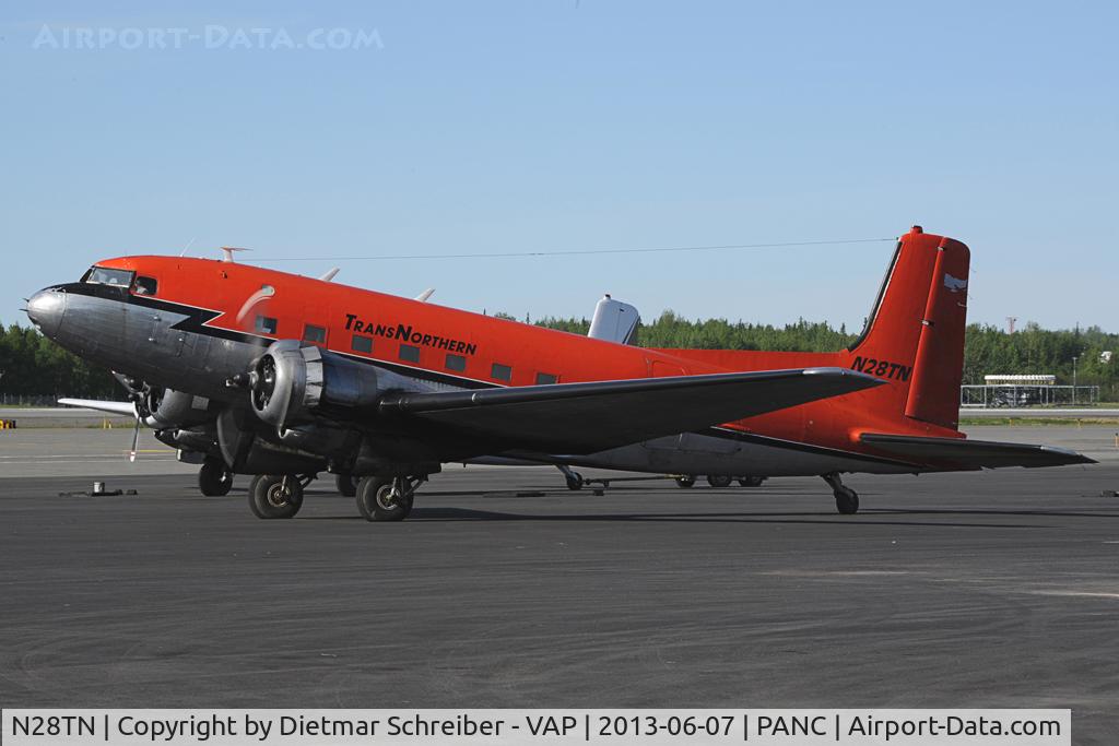 N28TN, 1952 Douglas R4D-8 C/N 43354, Trans Northern C117