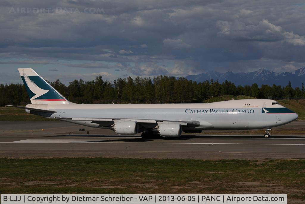 B-LJJ, 2012 Boeing 747-867F/SCD C/N 39246, Cathay Pacific Boeing 747-8