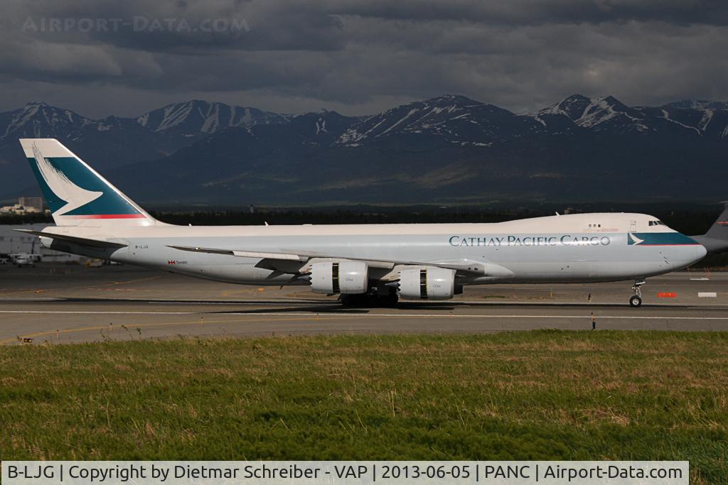 B-LJG, 2012 Boeing 747-867F C/N 39244, Cathay Pacific Boeing 747-8