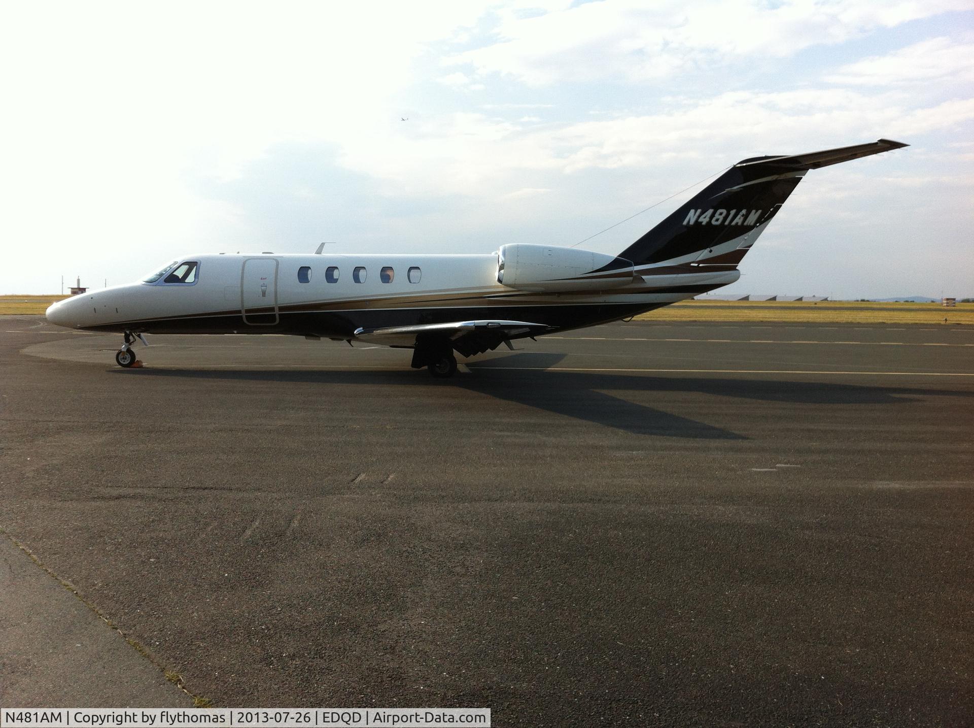 N481AM, 2011 Cessna 525C CitationJet CJ4 C/N 525C-0029, N481AM Bayreuth Airport