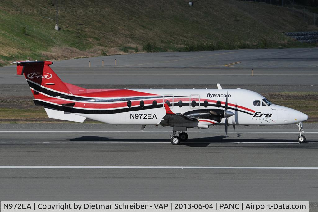 N972EA, 1999 Raytheon Aircraft Company 1900D C/N UE-389, Era Alaska Beech 1900D