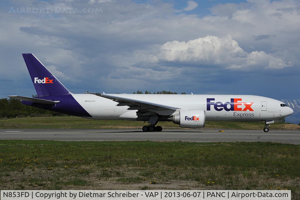 N853FD, 2009 Boeing 777-FS2 C/N 37724, Fedex Boeing 777-200