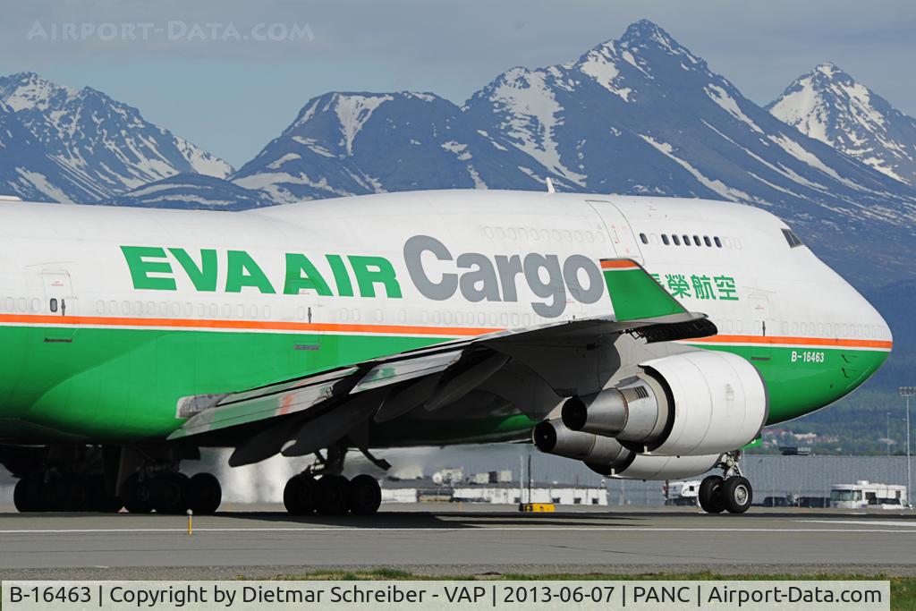 B-16463, 1993 Boeing 747-45E SCD F C/N 27174, Eva Air Boeing 747-400