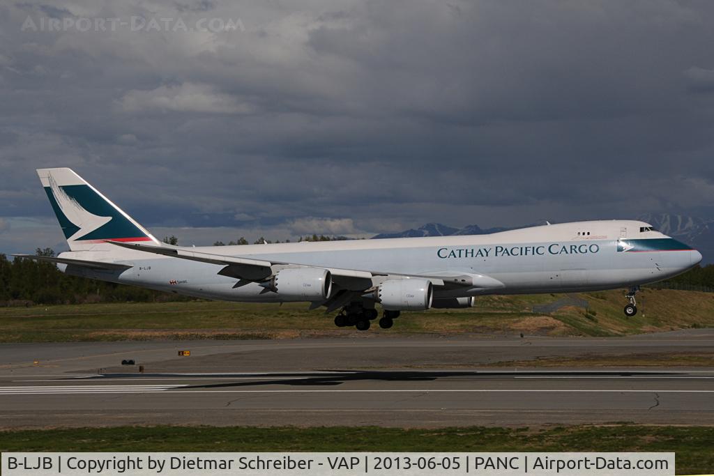 B-LJB, 2011 Boeing 747-867F/SCD C/N 39239, Cathay Pacific Boeing 747-8