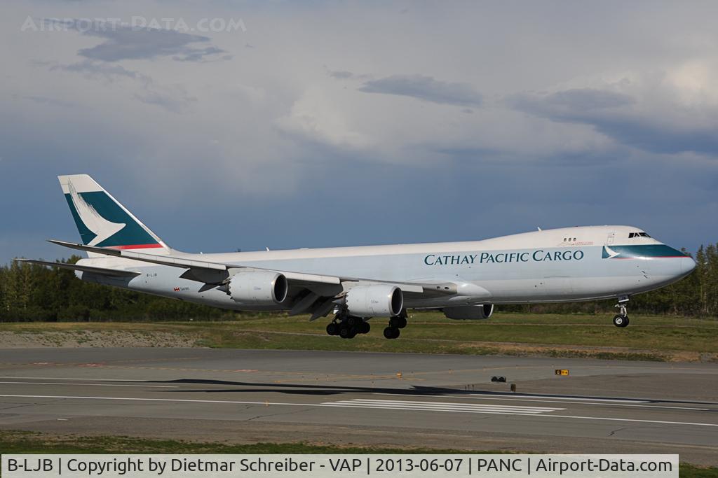 B-LJB, 2011 Boeing 747-867F/SCD C/N 39239, Cathay Pacific Boeing 747-8
