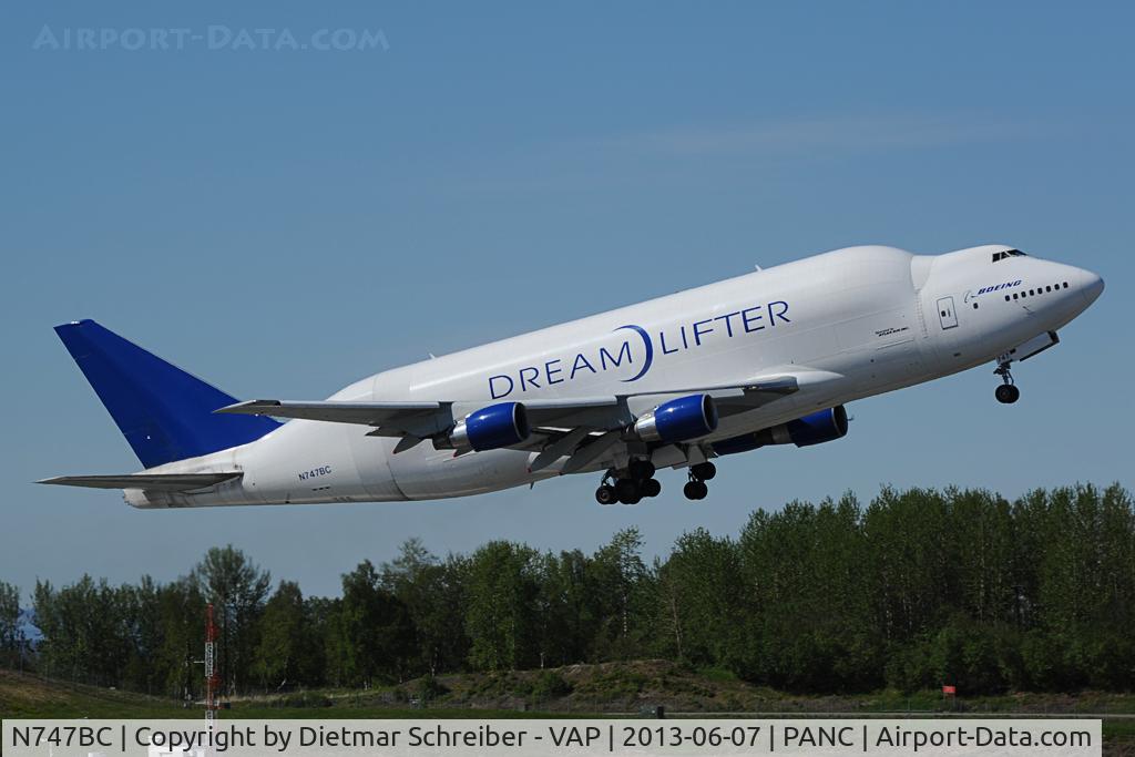 N747BC, 1992 Boeing 747-4J6 C/N 25879, Atlas Air Boeing 747-400 Dreamlifter