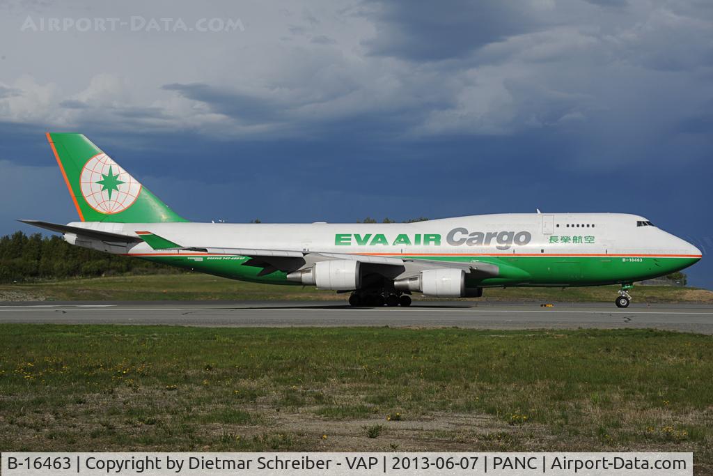 B-16463, 1993 Boeing 747-45E SCD F C/N 27174, Eva Air Boeing 747-400