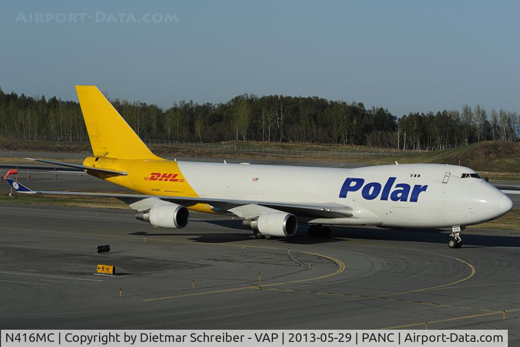N416MC, 2002 Boeing 747-47UF C/N 32838/1307, Polar Air cargo Boeing 747-400