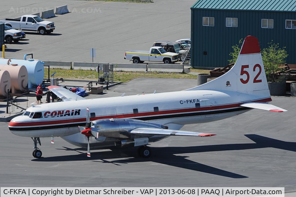 C-FKFA, 1953 Convair 580 C/N 100, Conair CV580
