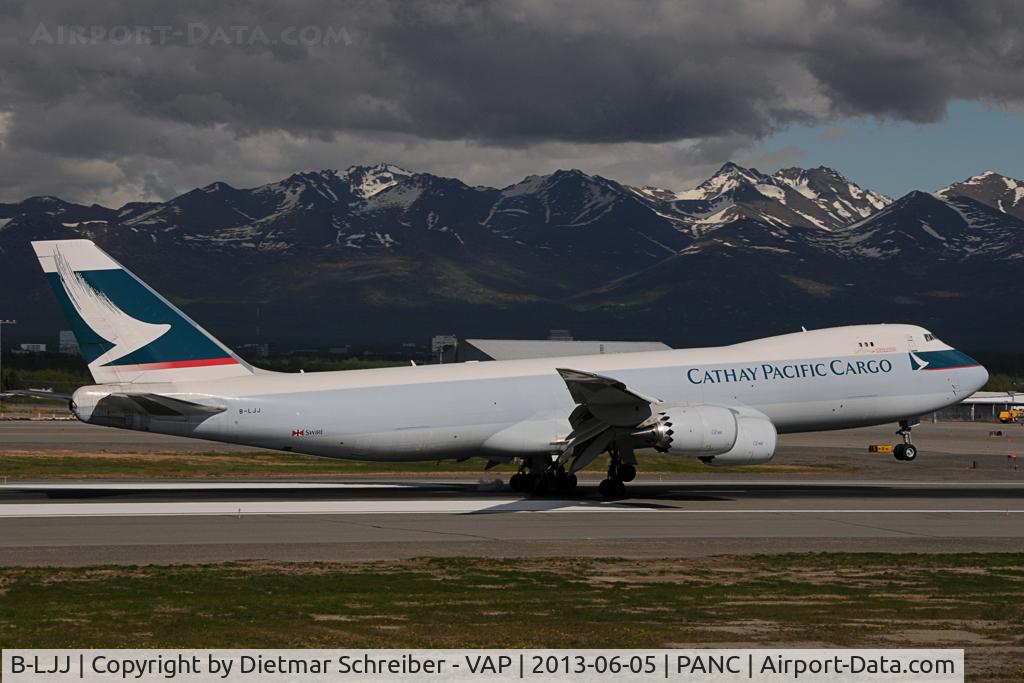 B-LJJ, 2012 Boeing 747-867F/SCD C/N 39246, Cathay Pacific Boeing 747-8