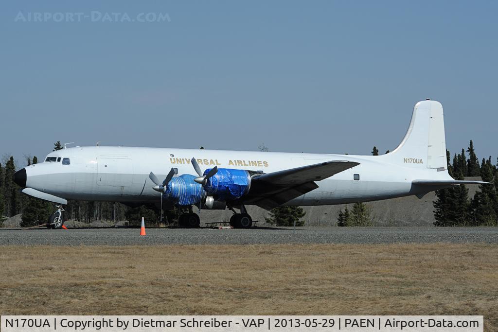 N170UA, 1958 Douglas DC-6A C/N 45518, Universal DC6
