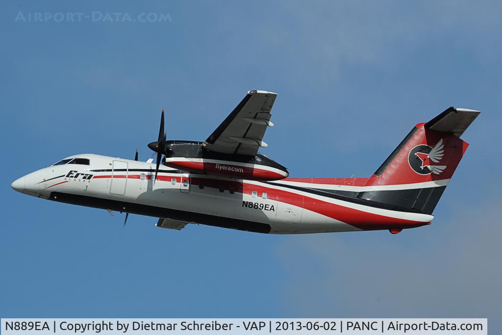 N889EA, 1992 De Havilland Canada DHC-8-106 Dash 8 C/N 322, Era Alaska Dash 8-100