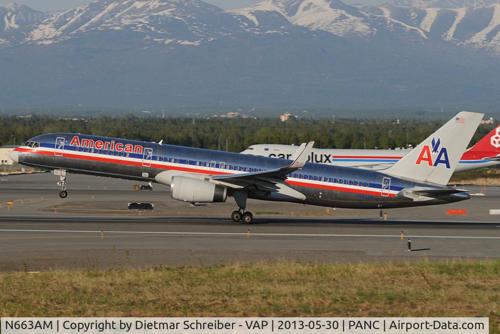 N663AM, 1992 Boeing 757-223 C/N 25297, American Airlines Boeing 757-200